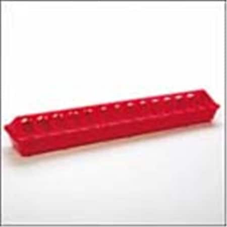Miller Miller Plastic Fliptop Ground Feeder Red 20 Inch - 820 405810